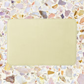 Butter Gelbe Farbe Badematte