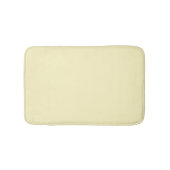 Butter Gelbe Farbe Badematte (Vorderseite)