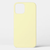 Butter Gelbe Farbe Case-Mate iPhone Hülle (Rückseite)
