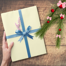 Butter Gelbe Farbe | Classic | elegant Geschenkpapier