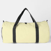 Butter Gelbe Farbe Duffle Bag (Rückseite)