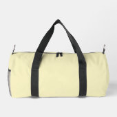 Butter Gelbe Farbe Duffle Bag (Rückseite)
