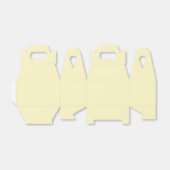 Butter Gelbe Farbe Geschenkschachtel (Ungefaltet)
