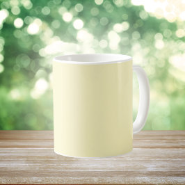 Butter Gelbe Farbe Kaffeetasse