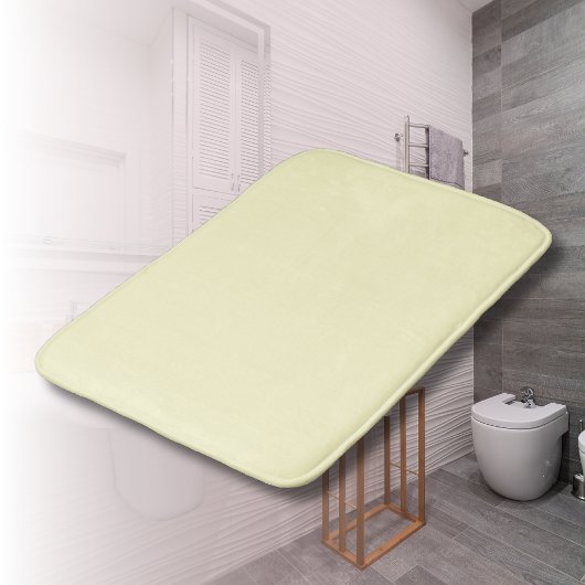 Butter Gelbe Farbe | Klassisches Elegant Badematte