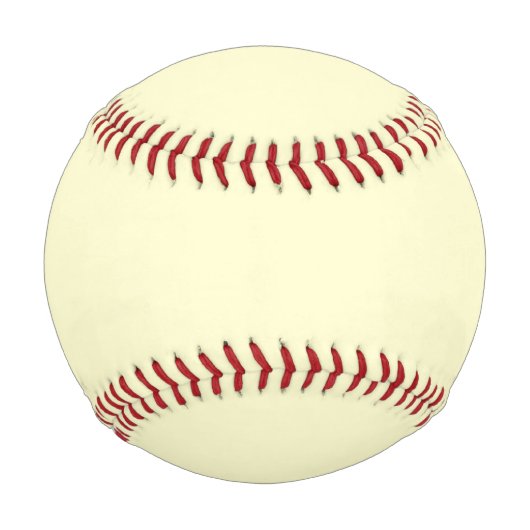 Butter Gelbe Farbe | Klassisches Elegant Baseball (Vorderseite)