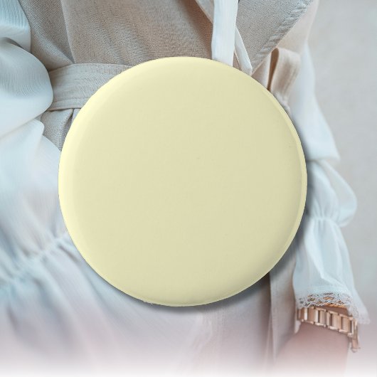 Butter Gelbe Farbe | Klassisches Elegant Button