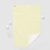 Butter Gelbe Farbe | Klassisches Elegant Golfhandtuch (Insitu)