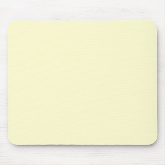 Butter Gelbe Farbe | Klassisches Elegant Mousepad (Vorne)