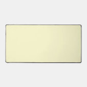 Butter Gelbe Farbe | Klassisches Elegant Schreibtischunterlage (Vorderseite)