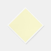 Butter Gelbe Farbe | Klassisches Elegant Serviette (Ecke)