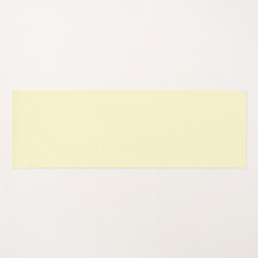Butter Gelbe Farbe | Klassisches Elegant Yogamatte (Vorderseite (Horizontal))