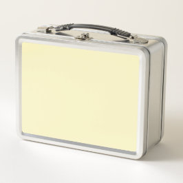 Butter Gelbe Farbe Metall Brotdose