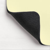 Butter Gelbe Farbe Mousepad (Ecke)