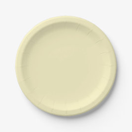 Butter Gelbe Farbe Pappteller