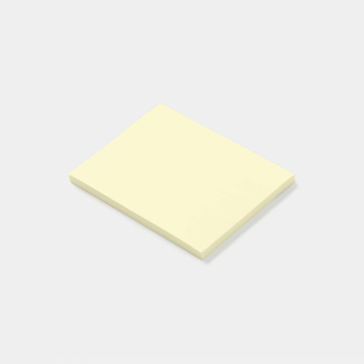 Butter Gelbe Farbe Post-it Klebezettel (angewinkelt)