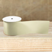 Butter Gelbe Farbe Satinband