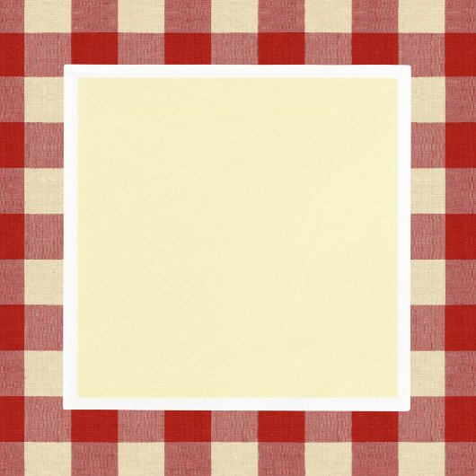 Butter Gelbe Farbe Serviette