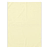 Butter Gelbe Farbe Tischdecke (Vorderseite)