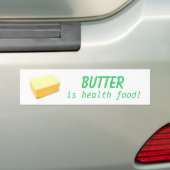 Butter ist Biokost Autoaufkleber (Auf Auto)
