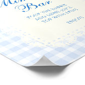 Butter-Junggesellinnenabschied Mimosa-Bar Poster (Ecke)