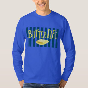 Butter Life Aquamarin Stripes BG T-Shirt