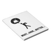 Butter Lover Notizblock (angewinkelt)
