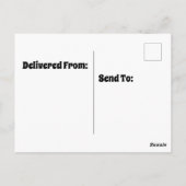 Butter macht Geschmack besser erzähltItLikeItIs Postkarte (Rückseite)