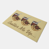 Butter Me Up Funny Pennsylvania Dutch Apple Butter Fußmatte (Schrägansicht)