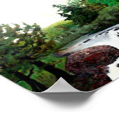 Butter Milches Falls New York Poster (Ecke)