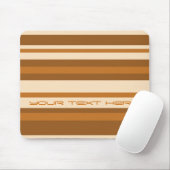 Butter Minze Strip 'Dein Text' Mousepad (Mit Mouse)