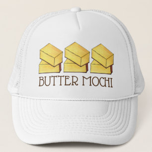 Butter Mochi Hawaii HI Hawaiian Food Dessert Truckerkappe