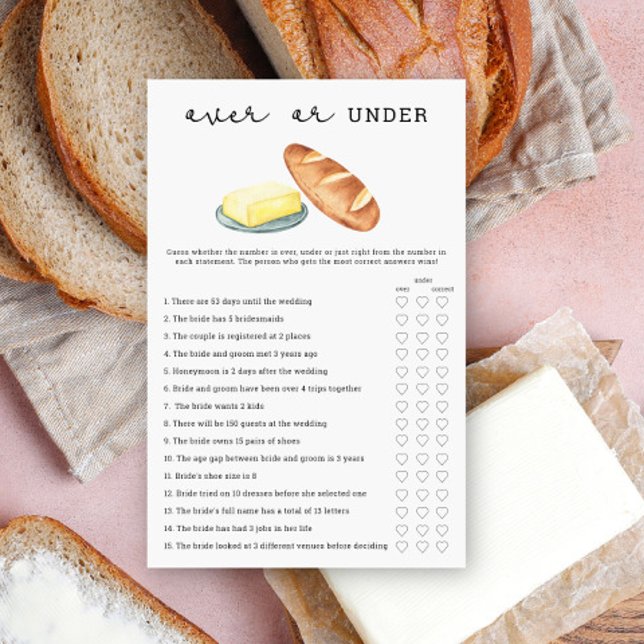 Butter - Over oder Under Brautparty (Von Creator hochgeladen)