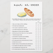 Butter - Over oder Under Brautparty (Vorderseite)