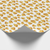 Butter-Popcorn-Muster Geschenkpapier (Ecke)