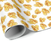 Butter-Popcorn-Muster Geschenkpapier (Rolleneckpunkt)