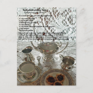 Butter Tarts Rezept Postkarte