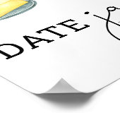 Butter Together Brautparty Date jar bridgame Poster (Ecke)