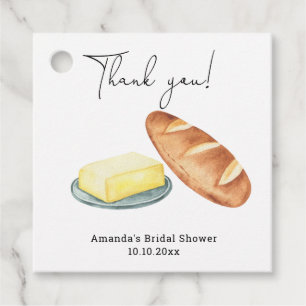 Butter Together Brautparty Geschenkanhänger