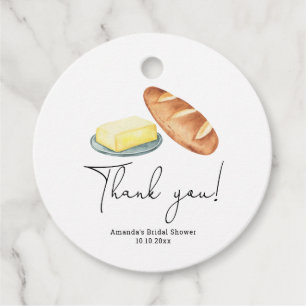 Butter Together Brautparty Vielen Dank Geschenkanhänger