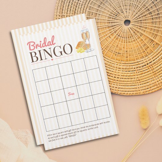 Butter Together Bridal Shower BINGO Game