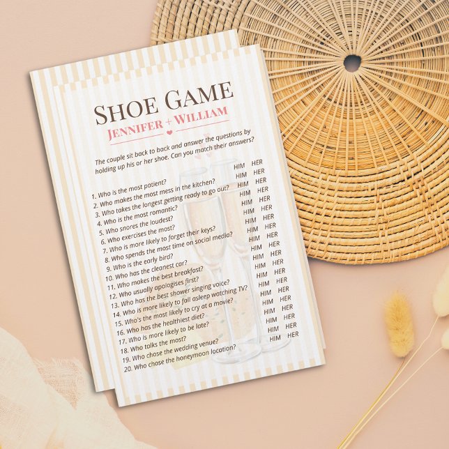 Butter Together Bridal Shower Shoe Game  (Von Creator hochgeladen)