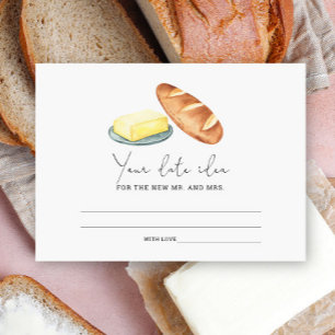 Butter Together - Date Night Ideen \ Date Jar Begleitkarte