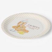 Butter Together Junggesellinnen-Abschied Pappteller (Schrägansicht)