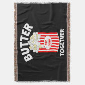 BUTTER Together Movie Popcorn Decke (Vorderseite Vertikal)