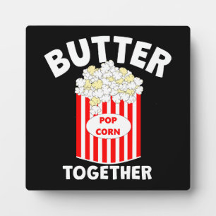 BUTTER Together Movie Popcorn Fotoplatte