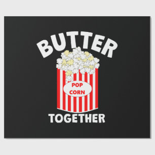 BUTTER Together Movie Popcorn Geschenkpapier