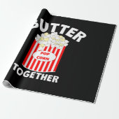 BUTTER Together Movie Popcorn Geschenkpapier (Ungerollt)