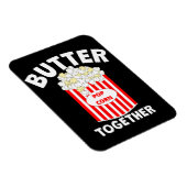 BUTTER Together Movie Popcorn Magnet (Rechte Seite)