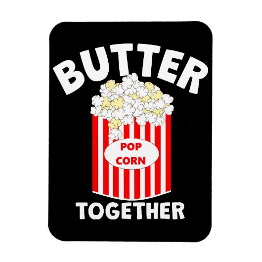 BUTTER Together Movie Popcorn Magnet (Vertikal)